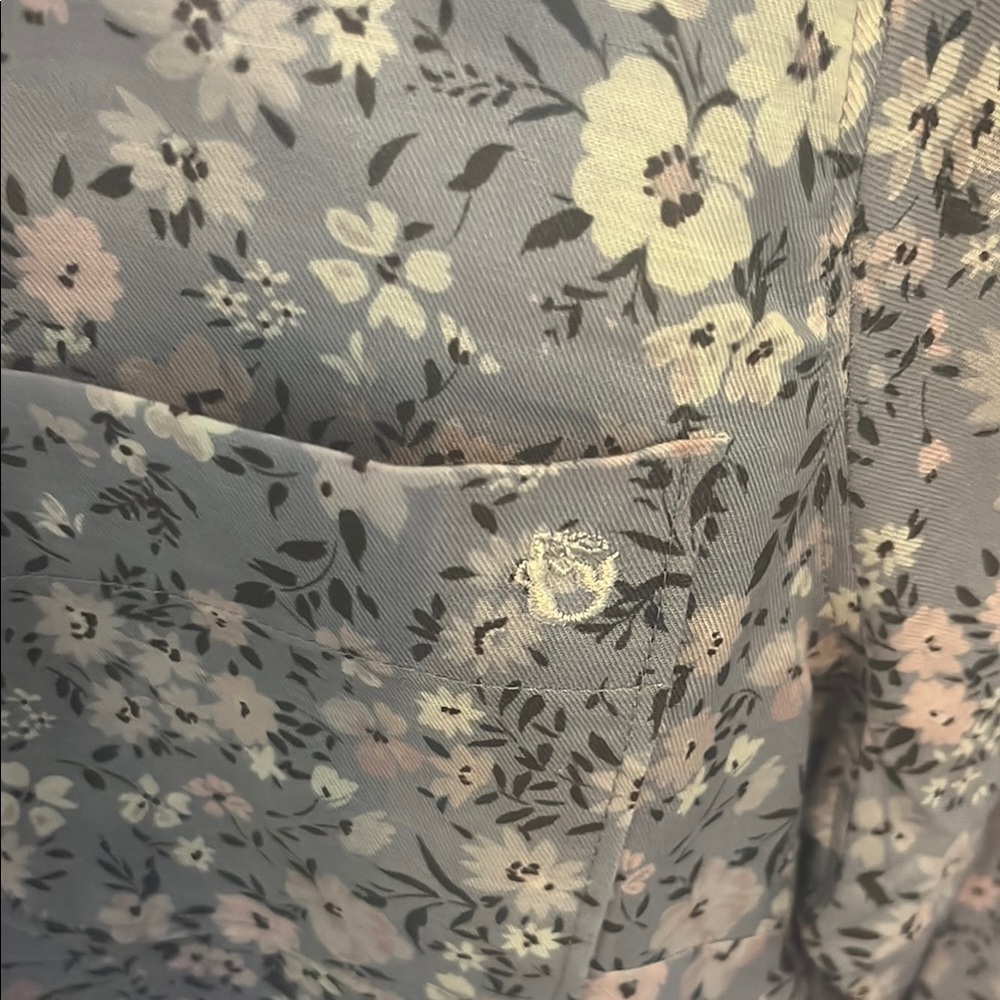 Spartina 449 Pastel Floral Blouse - Picture 3 of 8